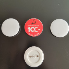 boş plastik rozet  